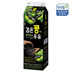 푸르밀 검은콩이 들어있는 우유 두유, 900ml, 2개