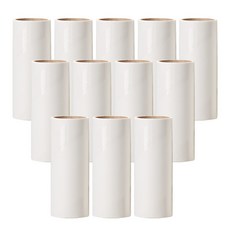 맑은하루 먼지찍찍이 돌돌이 사선컷팅 테이프클리너 리필(3P) 12cm, 4개