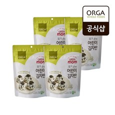 [올가] ORGA 유기순 어린이 김자반 50g x 4개