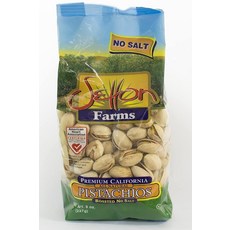Setton Farms 로스트 앤 언솔티드 프리미엄 캘리포니아 피스타치오 226.8g(8온스) 백 인증 논GMO 글루텐 프리 비건 및 코셔 소금 없는 드라이 로스트, 8 oz