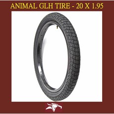 I.H BMX ANIMAL GLH 20 X 1.95 街道外胎 BMX場地車 表演車 特技車, 1個, 黑色