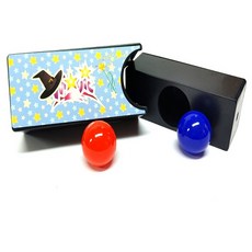 어린이마술용품 순간이동 공마술 볼체인지박스 간단한마술도구 공바꾸기마술 초보마술용품 초등학생마술, 1개