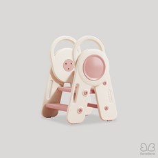 베네베네 에그 안전가드 폴딩 트랜스폼 유아 디딤대, 베이비핑크, 1개