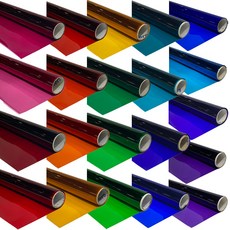 조명 컬러지 필터 촬영용 무대용 젤라틴, 진한노랑 104, 60 X 50cm, 1개