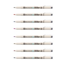 사쿠라 피그마 마이크론 일러스트 제도 드로잉펜, 버건디