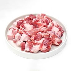 고기생각 국내산 한돈 목살 냉장 찌개용 1kg, 1개