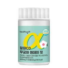 알파 CD 무궁화 원데이 핏 정 식약처 인증, 1개, 60정