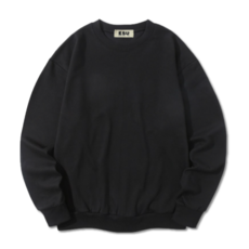 무지 남여공용 특양면 맨투맨 오버핏 남자 빅사이즈