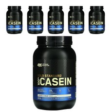 Optimum Nutrition 黃金比例酪蛋白粉, 奶油餅乾, 909g, 6個