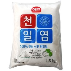 해표 전남 신안 천일염, 1.5kg, 1개