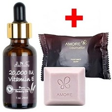 JNC 비타민E 20000 I.U.오일 30ml 비누증정 비누증정, 1개