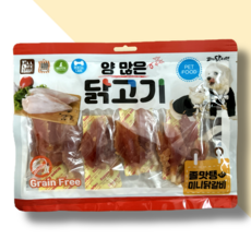 양많은 사사미 강아지 애견 대용량 간식 닭고기 미니닭갈비 300g, 1개