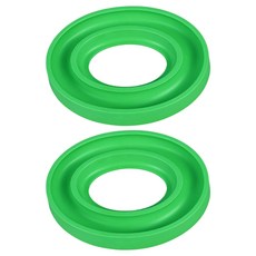 2Pcs 보빈 홀더 링 보빈 스풀 정리함 보빈 실리콘 보관 케이스 재봉 자수 실 보빈용 보빈, 초록의