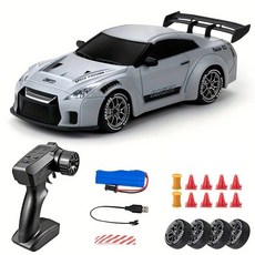 RC 드리프트 레이싱카 풀사이즈 고속, light gray pro 1B