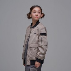 내셔널지오그래픽 키즈 K241UJP820 어드벤처 항공점퍼 GRAYBEIGE 510552