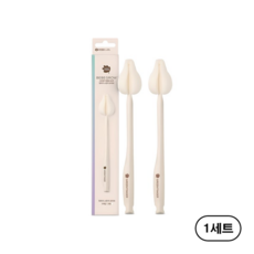 베베그로우 젖꼭지 세척솔 2p, 크림(Cream), 2개