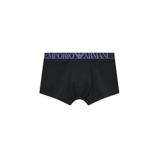 엠포리오 아르마니 EMPORIO ARMANI UNDERWEAR 남성 자카드 로고 밴드 드로즈_블랙_0814112342 2312089630 434663