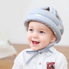 신생아 헬멧 아기 머리 보호대 돌아기 8개월 뒷쿵이 걸음마 안전모 영아 머리쿵 방지 쿠션, 그린오울, 1개