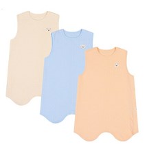 아가방 겨울신상 엘루수면조끼(IVORY BLUE L/CORAL)01S757501 겨울철 필수템 수면조끼가 필요하신분께 추천드려요