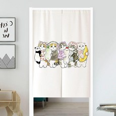 일식집 고양이 가리개 가림천 주방, DX10