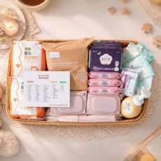 달그림 맘편한 출산용품세트 11종 출산준비물리스트 출산가방 맘스안심패드 산모패드, 1개