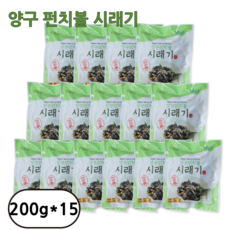 펀치볼 양구 삶은 무청 시래기 국내산 강원도, 15개, 200g