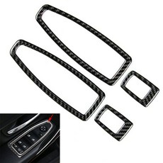 真碳纖維玻璃升窗面板貼片 A款 適用於 13-18 F30 328i F80 M3 F31