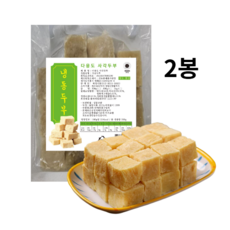 비기온 국내생산 냉동두부 얼린 사각 두부, 2개, 500g