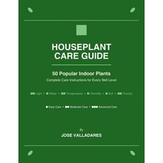 (영문도서)Houseplant Care Guide: 50 Indoor Plants Paperback, Independently Published, English, 9798242779150