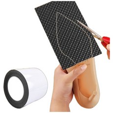 스카위즈 신발 밑창 보호 패드 2호, 블랙, 1개