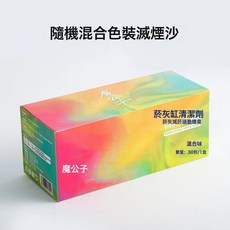 DFMEI 冰山輕奢家用客廳辦公室創意個性時尚潮流裝飾玻璃菸灰缸, 1個, 隨機混合色裝滅煙沙(30包):玻璃