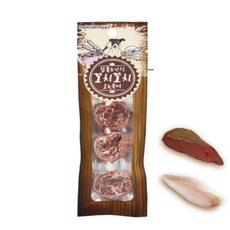 프레소 꼬치꼬치 소 북어 25g 강아지고기간식, 1