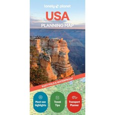 Lonely Planet USA Planning Map, Lonely Planet(저)