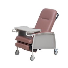 【海夫健康生活館】YAHO 耀宏 三段角度調整 陪護看護 老人護理椅 棕色皮革(YH251-4)