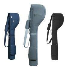 와일드 몬스터 파3 골프 휴대용 접이식 경량 하프백, 블루그레이