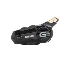 GENA 摩托車藍牙耳機 IPX67防水 藍牙5.1 降噪通話, 黑色, GENA G1 PRO