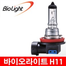 바이오라이트 H8 12V35W.H9 12V65W.H10 12V42W.H11 12V55W.H13 12V60 55W.H16 12V19W.전조등.안개등, 1개, H11 12V55W CLEAR-개당판매