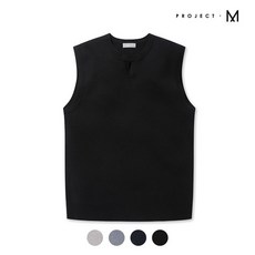 프로젝트엠 남성 슬릿넥 워셔블 스웨터 베스트_EPD1ER1800 361920