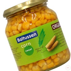 AR 발투센 유기농 스위트콘 340g 미니캐럿 통조림 병조림, 1