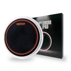 CUSTEAM 30.5cm(12인치) 드럼 연습 패드 - 무소음 내장 헤드 실제 경험 246991 7485981833