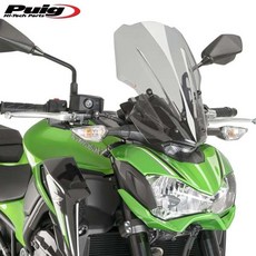 퓨익 가와사키 Z900(17-19년식)전용 롱윈드스크린, 다크스모크
