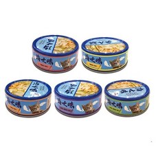 WANG 海之味 貓咪主食罐 85g 24罐組 貓罐頭 隨機口味組合, 1個, 現貨隨機混搭