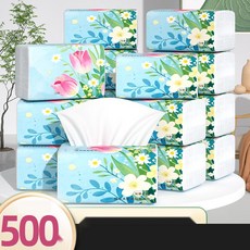 먼지없는 각티슈 500매 대용량 3겹 미용티슈, 3. 8팩