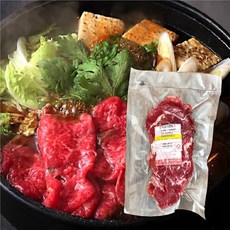 오지상 스키야끼용 소고기 180g, 1개