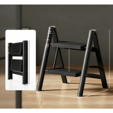 튼튼 가정용 철제 A형 접이식 사다리 접이식발판, 1개