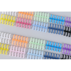 클릭링 제본 바인더링 루즈링 루즈리프 링 4공 6공 10color, 1개, 10mm_4공_퍼플