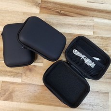 다용도 미니 파우치 하드 케이스 블랙 캐리어 여행용 하드캐리어 가방 수납 휴대용 화장품 블