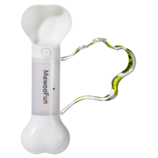 프리미엄 핵폭신 강이지산책 휴대용 물통, 2.화이트, 1개