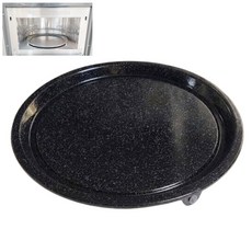 LG 디오스 오브제컬렉션 광파오븐 원형 법랑접시 지름405, 지름 405mm