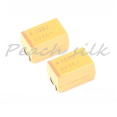 TAJE108M006RNJ 7343 E 타입 1000 UF 20% 6.3V 108M TAJE108M004RNJ uF 4V 캐패시터 10 개, [01] TAJE108M006RNJ